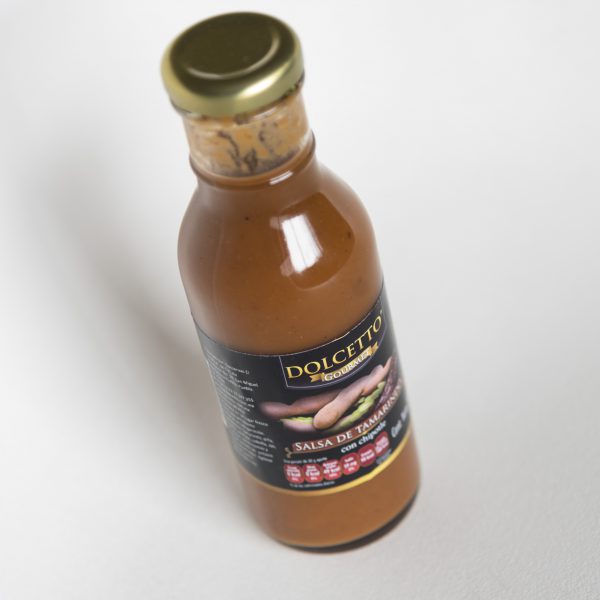 Salsa de tamarindo con chipotle. DolcettoSalsas. Brisamar.